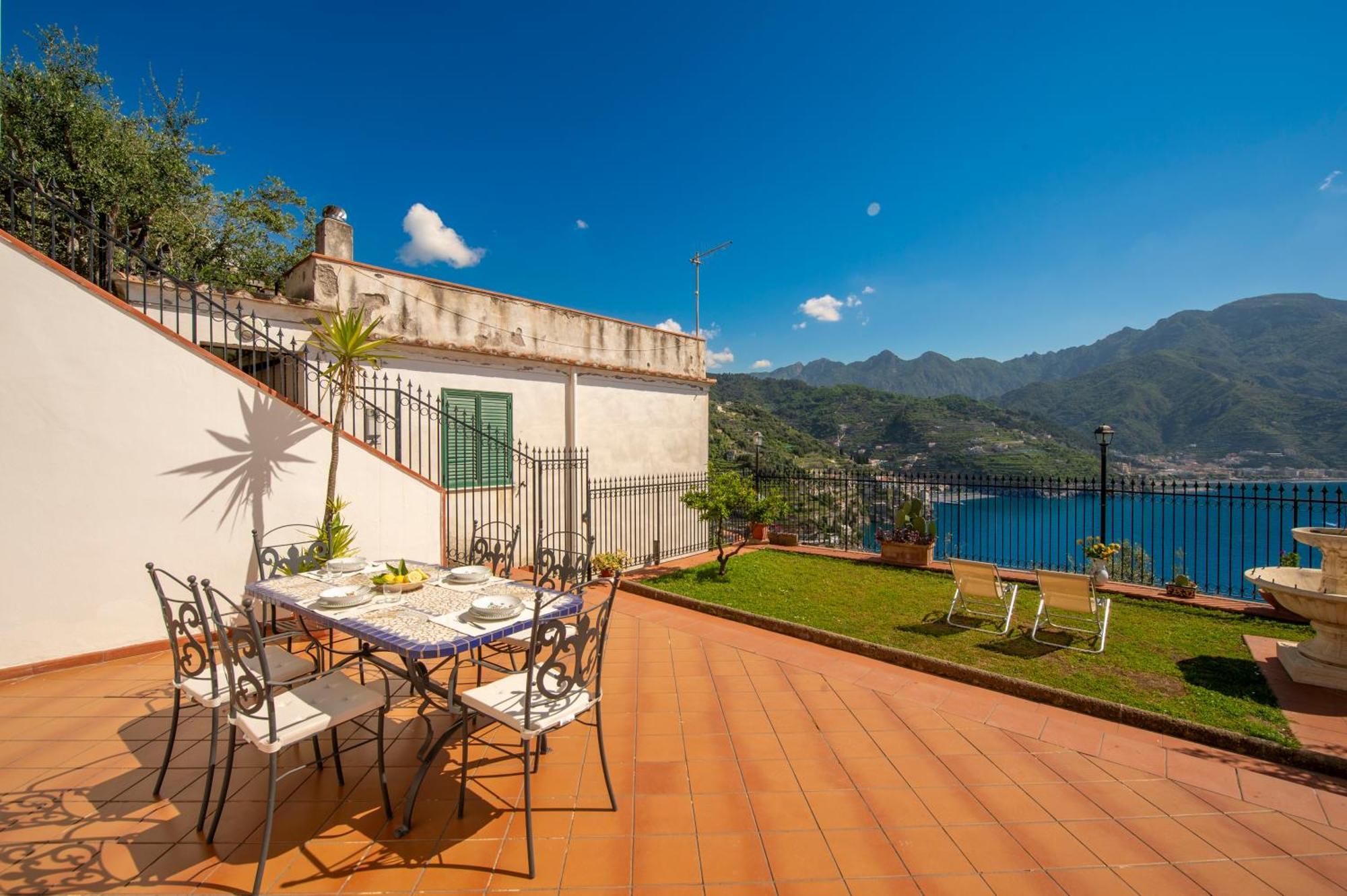 Villa Il Lupo Felice Ravello Dış mekan fotoğraf